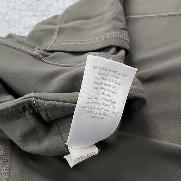Athleta Leggings Womens Medium Green Arbor Olive Inclination Moto Tight Active - Picture 16 of 16